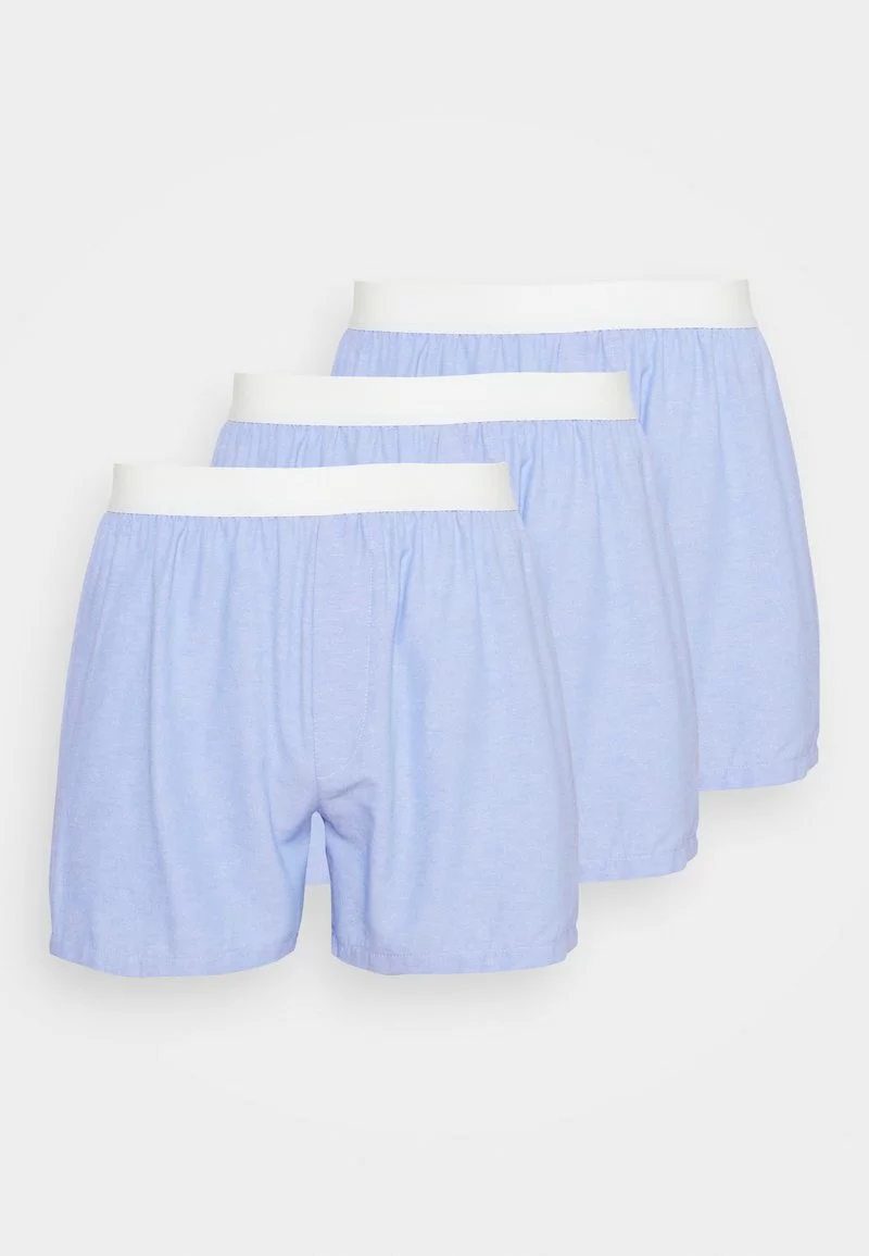Pier One Uomo 3 PACK - Boxer - Blue 6 Pier One Uomo 3 PACK - Boxer - Blue - immagine 4