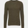 Pier One Uomo Maglione - Olive -Offerta Economica Pier One 56351586e23b418baa2eea92f1a644fa
