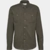 Pier One Uomo Camicia - Mottled Dark Green -Offerta Economica Pier One 5726c966b3ca442b9bdc431ccd4b1634