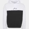 Pier One Uomo Felpa Con Cappuccio - Black- White -Offerta Economica Pier One 57acb4e0f2b1472cbebb01adcb85ffb3