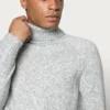 Pier One Uomo ESSENTIAL WINTER TURTLENECK / 512 - MOTTLED BLUE - Maglione - Mottled Light Grey -Offerta Economica Pier One 590ca0fcfbaa45dfac0a0be5c55d0fb9