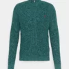 Pier One Uomo Cardigan - Mottled Dark Green -Offerta Economica Pier One 59da995ea42342788c716c0e854d0bcc