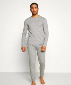 Pier One Uomo Pigiama - Mottled Grey