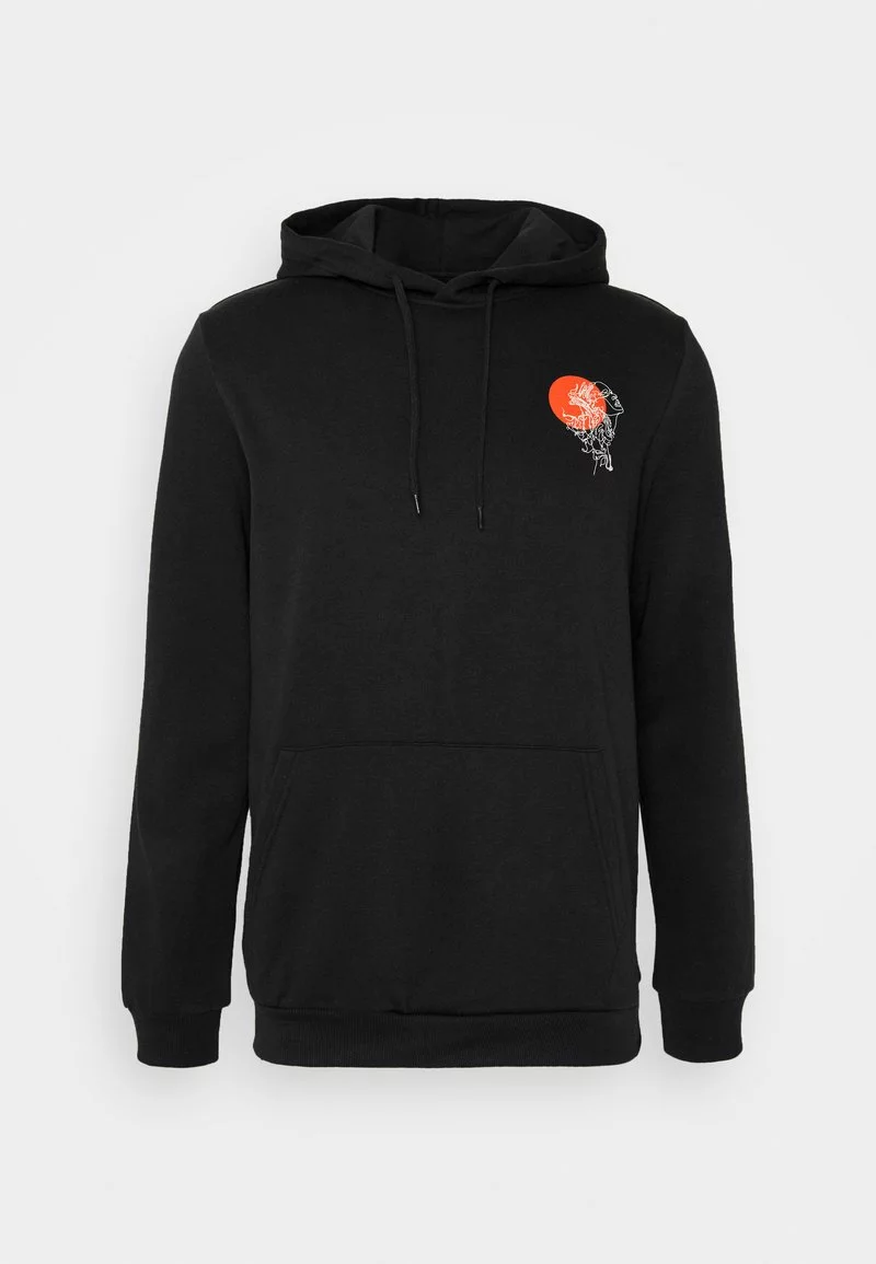 Pier One Uomo Felpa Con Cappuccio - Black 6 Pier One Uomo Felpa Con Cappuccio - Black - immagine 4