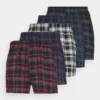 Pier One Uomo 5 PACK - Boxer - Black /dark Blue /dark Green