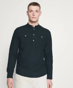 Pier One Uomo Camicia - Dark Blue