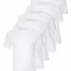Pier One Uomo 5 PACK - T-shirt Basic - White -Offerta Economica Pier One 6b35df84bdbf455e81a4f8ab5ed86de6