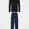 Pier One Uomo Pigiama - Black/dark Blue -Offerta Economica Pier One 6d0462b5e9d84b588270f7fd596fd47c