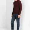 Pier One Uomo Maglione - Mottled Bordeaux -Offerta Economica Pier One 6d57698598a24ef1952b0b9874f8c0a0