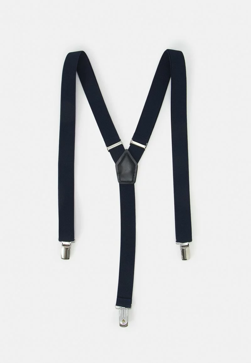 Pier One Uomo SUSPENDER/HOSENTRÄGER SET - Fazzoletti Da Taschino - Dark Blue 4 Pier One Uomo SUSPENDER/HOSENTRÄGER SET - Fazzoletti Da Taschino - Dark Blue - immagine 2