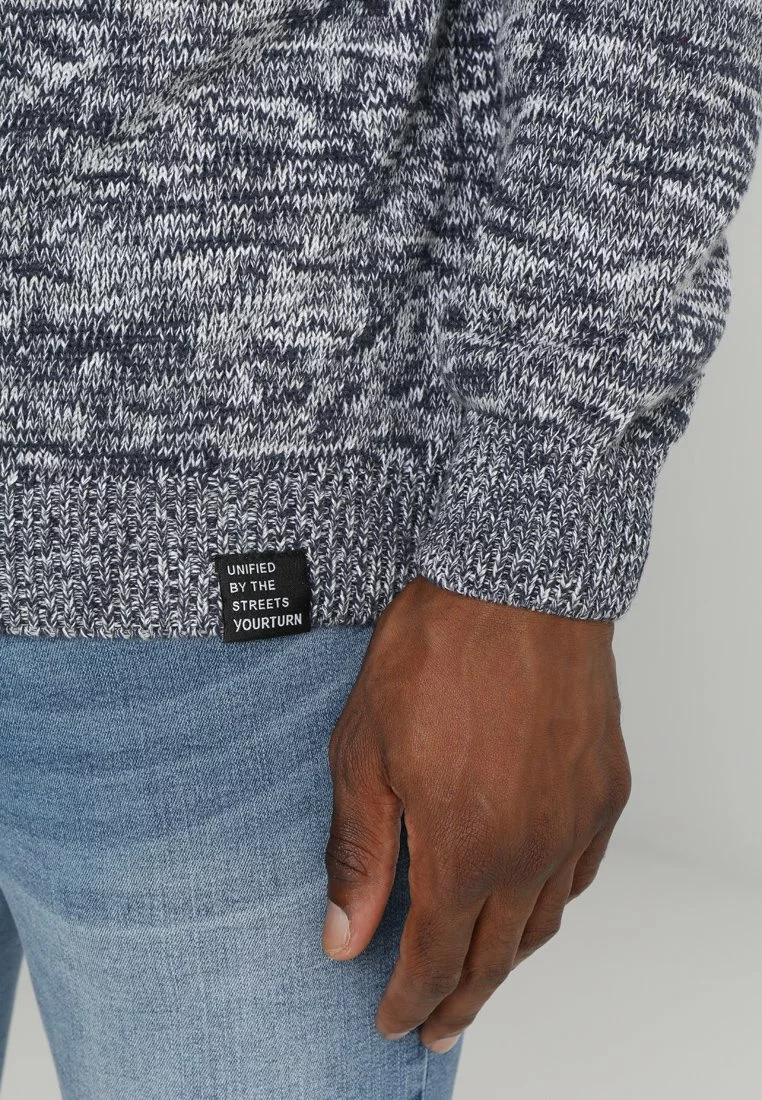 Pier One Uomo Felpa Con Cappuccio - Dark Blue 6 Pier One Uomo Felpa Con Cappuccio - Dark Blue - immagine 4