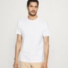 Pier One Uomo 5 PACK - T-shirt Basic - White/black/bordeaux -Offerta Economica Pier One 711220167d434ba3a046ecdc48cfdc5a