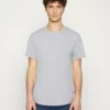 Pier One Uomo 5 PACK - T-shirt Basic - Mottled Brown/mottled Light Grey/mottled Dark Grey
