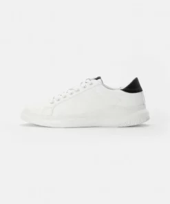 Pier One Unisex Sneakers Basse - White Black