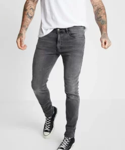 Pier One Uomo Jeans Skinny Fit - Grey Denim
