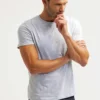 Pier One Uomo T-shirt Basic - Light Grey Melange -Offerta Economica Pier One 7879a3ed716548bf84fb8bace3c998cd