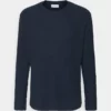 Pier One Uomo RIBBED LOUNGE TOP - Maglia Del Pigiama - Dark Blue -Offerta Economica Pier One 7959243449c84cf094a0baddedd86f16