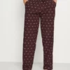 Pier One Uomo Pantaloni Del Pigiama - Bordeaux