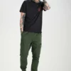 Pier One Uomo Pantaloni Cargo - Dark Green -Offerta Economica Pier One 81a6c12ddb1647beb6087bc2ab25e226