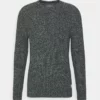 Pier One Uomo MULTICOLOUR HALF CARDIGAN JUMPER - Maglione - Dark Green -Offerta Economica Pier One 8274ab0fc54c4898bce6b14271c0fd68