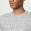 Pier One Uomo ESSENTIAL WINTER CREWNECK - Maglione - Mottled Light Grey -Offerta Economica Pier One 8388d2a75aa44406b104c6991ae2cdf8