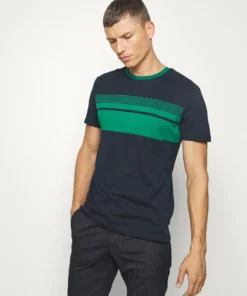Pier One Uomo T-shirt Con Stampa - Dark Blue