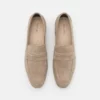 Pier One Uomo LEATHER - Scarpe Senza Lacci - Beige -Offerta Economica Pier One 84f2945ad6494bcca476e84f32b06a35