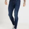 Pier One Uomo Jeans Skinny Fit - Dark-blue Denim -Offerta Economica Pier One 86aab2c746af41fbbbd6d4ddcbbd7655