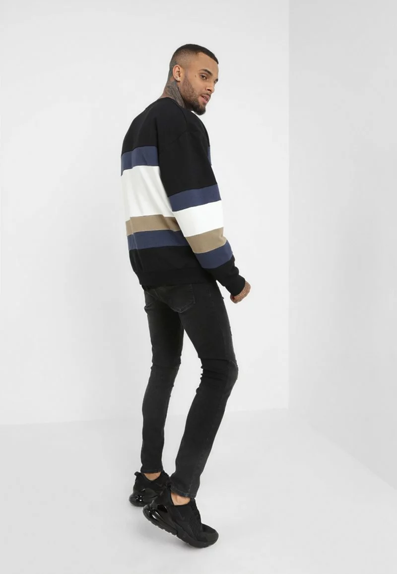 Pier One Uomo Jeans Skinny Fit - Black Denim 5 Pier One Uomo Jeans Skinny Fit - Black Denim - immagine 3