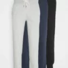 Pier One Uomo 3 PACK - Pantaloni Sportivi - Mottled Light Grey/mottled Dark Blue/black -Offerta Economica Pier One 8c3338d4b3e5412990c15e9a08401e37