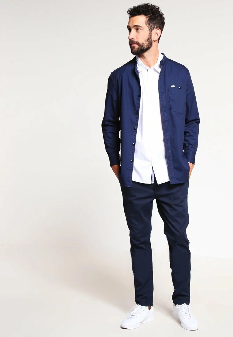 Pier One Uomo Chino - Dark Blue 4 Pier One Uomo Chino - Dark Blue - immagine 2