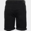 Pier One Uomo Shorts Di Jeans - Black Denim -Offerta Economica Pier One 8fdcf703d98d40bfa162af45553a1318