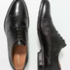 Pier One Uomo LEATHER - Stringate Eleganti - Black -Offerta Economica Pier One 90fb0c41036f424f837f949caf57b6e4