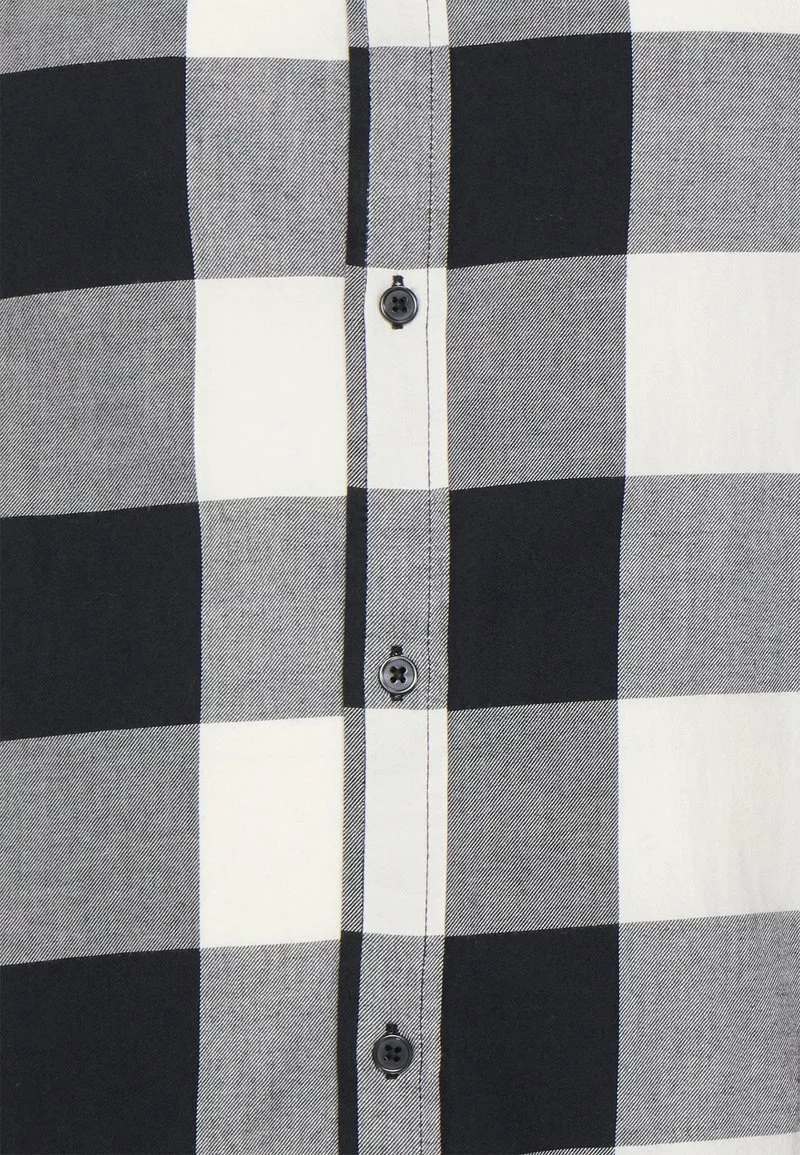 Pier One Uomo Camicia - Black/white 5 Pier One Uomo Camicia - Black/white - immagine 3