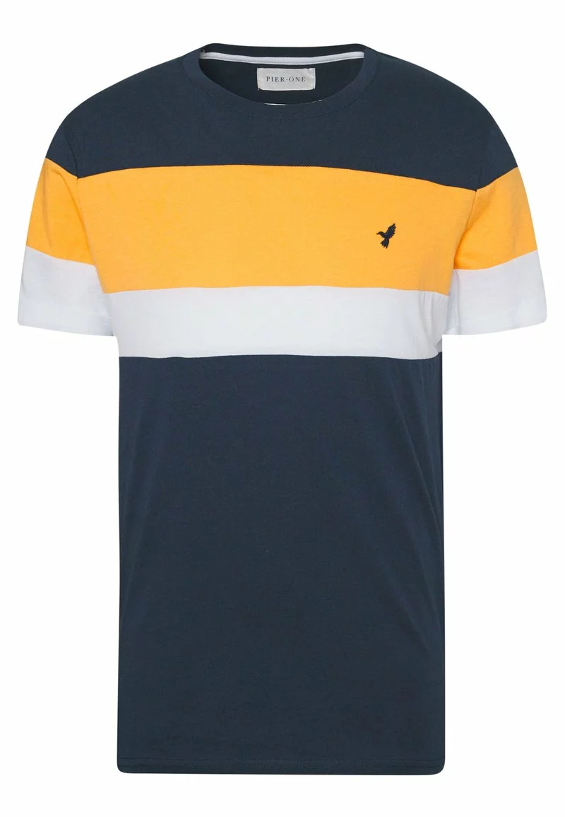 Pier One Uomo T-shirt Con Stampa - Dark Blue 7 Pier One Uomo T-shirt Con Stampa - Dark Blue - immagine 5