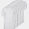 Pier One Uomo 7 PACK - T-shirt Basic - White