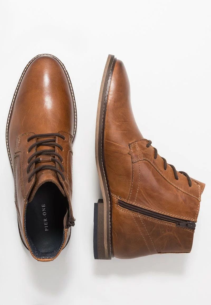 Pier One Uomo Stivaletti - Cognac 4 Pier One Uomo Stivaletti - Cognac - immagine 2