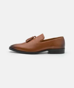 Pier One Uomo Scarpe Senza Lacci - Cognac