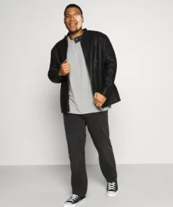 Pier One Uomo 5 PACK - T-shirt Basic - Khaki/grey/dark Blue