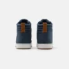 Pier One Uomo Sneakers Alte - Dark Blue -Offerta Economica Pier One 9a4ad1e90fac41abb9aa91336eea93cc