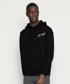 Pier One Uomo Felpa Con Cappuccio - Black