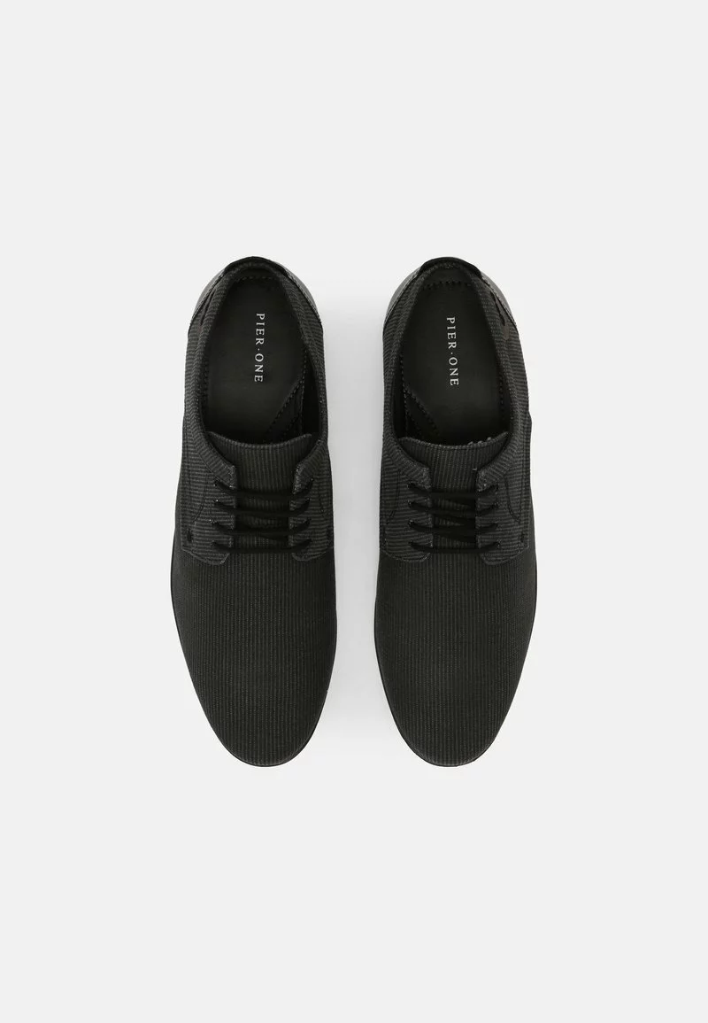 Pier One Uomo Stringate Sportive - Black 6 Pier One Uomo Stringate Sportive - Black - immagine 4