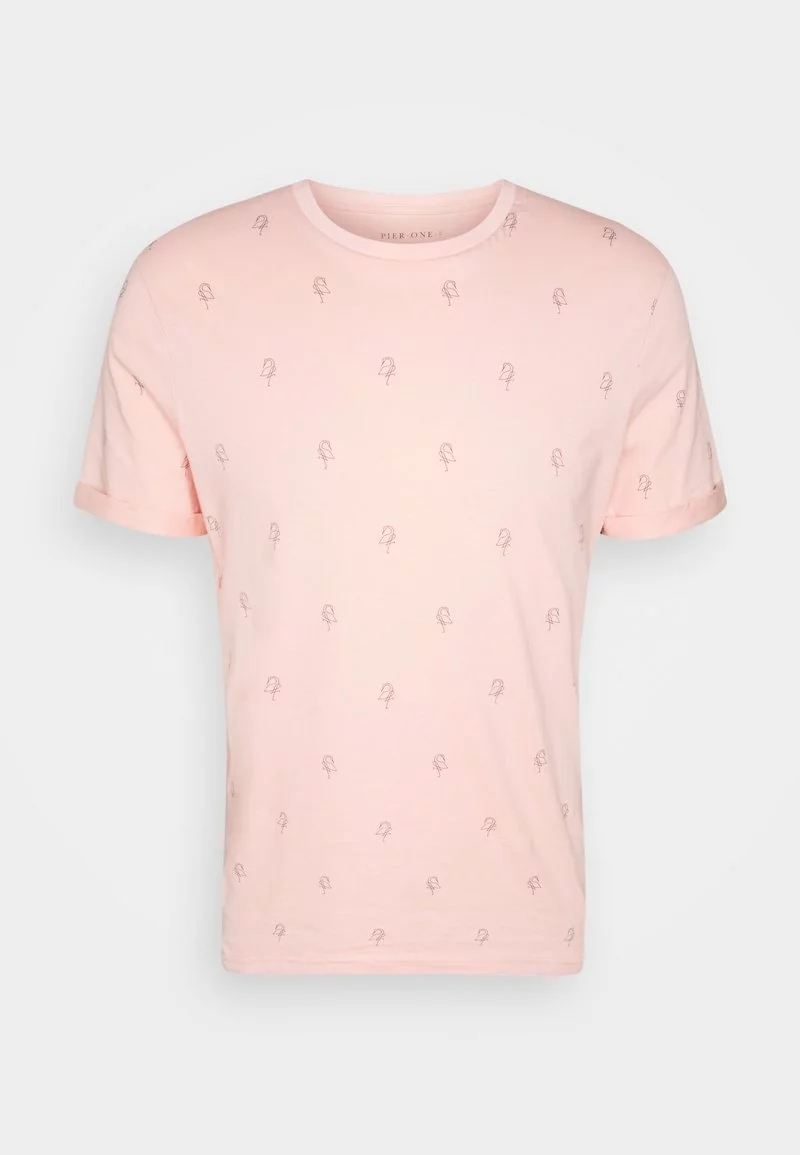 Pier One Uomo T-shirt Con Stampa - Pink 6 Pier One Uomo T-shirt Con Stampa - Pink - immagine 4
