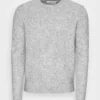 Pier One Uomo ESSENTIAL WINTER CREWNECK - Maglione - Mottled Light Grey -Offerta Economica Pier One a359475a967e4e19ad3f453206ef0ecc