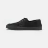 Pier One Uomo LEATHER - Sneakers Basse - Black