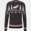 Pier One Uomo WINTERY CHRISTMAS JUMPER - Maglione - Black 6 Pier One Uomo WINTERY CHRISTMAS JUMPER - Maglione - Black -Offerta Economica Pier One a6164c7a82dd4361b2733dc987e72946