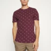 Pier One Uomo T-shirt Con Stampa - Bordeaux -Offerta Economica Pier One a616fbdfd4da4922a9f3f77bb71d9a16