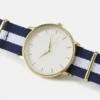 Pier One UNISEX - Orologio - Gold/blue/white -Offerta Economica Pier One a7d8daf3d4d94622882823a07f13b1a6