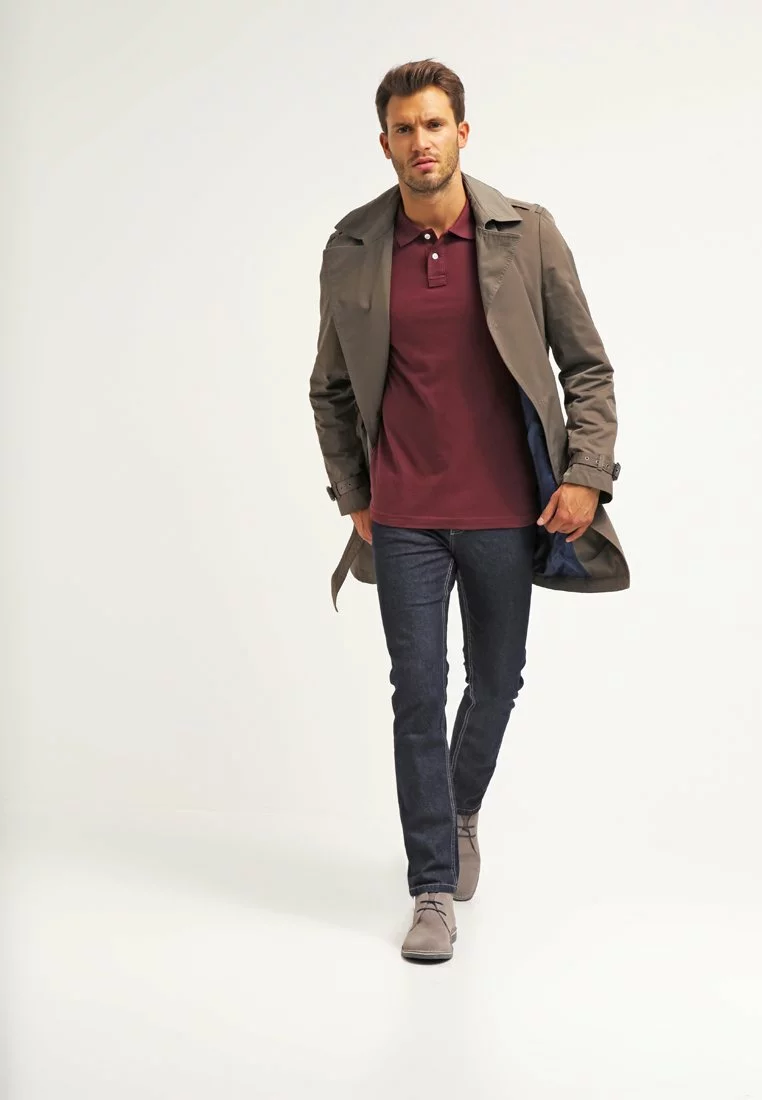 Pier One Uomo Polo - Bordeaux 4 Pier One Uomo Polo - Bordeaux - immagine 2