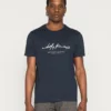 Pier One Uomo T-shirt Con Stampa - Dark Blue